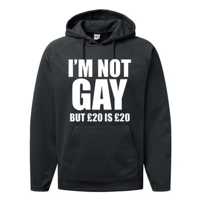 Im Not Gay But 20 Performance Fleece Hoodie