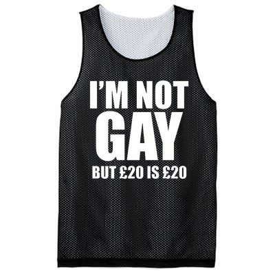 Im Not Gay But 20 Mesh Reversible Basketball Jersey Tank