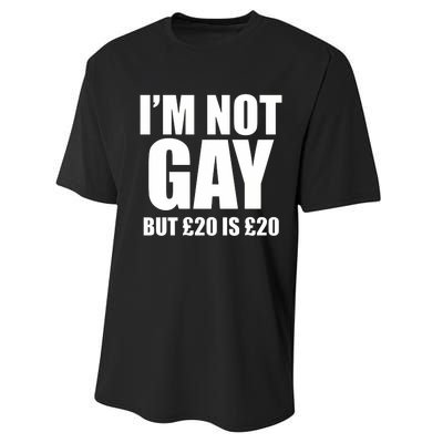 Im Not Gay But 20 Performance Sprint T-Shirt