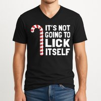 ItS Not Going To Lick Itself V-Neck T-Shirt