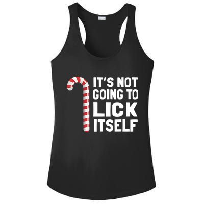 ItS Not Going To Lick Itself Ladies PosiCharge Competitor Racerback Tank