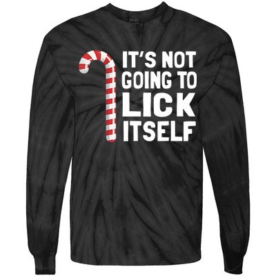 ItS Not Going To Lick Itself Tie-Dye Long Sleeve Shirt