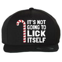 ItS Not Going To Lick Itself Wool Snapback Cap