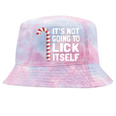 ItS Not Going To Lick Itself Tie-Dyed Bucket Hat