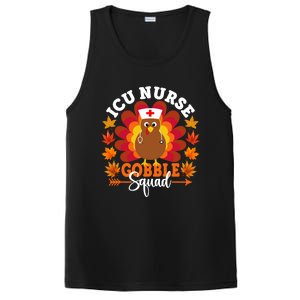 Icu Nurse Gobble Squad Funny Turkey Thanksgiving Great Gift PosiCharge Competitor Tank