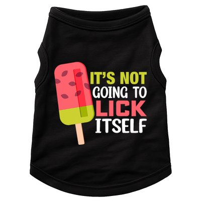 ItS Not Going To Lick Itself Summer Clothes Ice Cream Party Doggie Tank