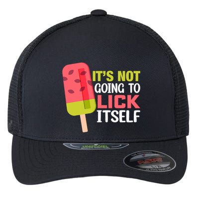 ItS Not Going To Lick Itself Summer Clothes Ice Cream Party Flexfit Unipanel Trucker Cap