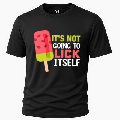 ItS Not Going To Lick Itself Summer Clothes Ice Cream Party Performance Shirt