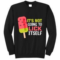 ItS Not Going To Lick Itself Summer Clothes Ice Cream Party Sweatshirt
