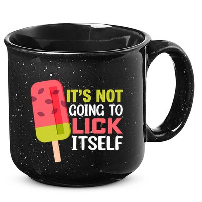 ItS Not Going To Lick Itself Summer Clothes Ice Cream Party 15oz Campfire Ceramic Mug