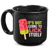 ItS Not Going To Lick Itself Summer Clothes Ice Cream Party 15oz Campfire Ceramic Mug