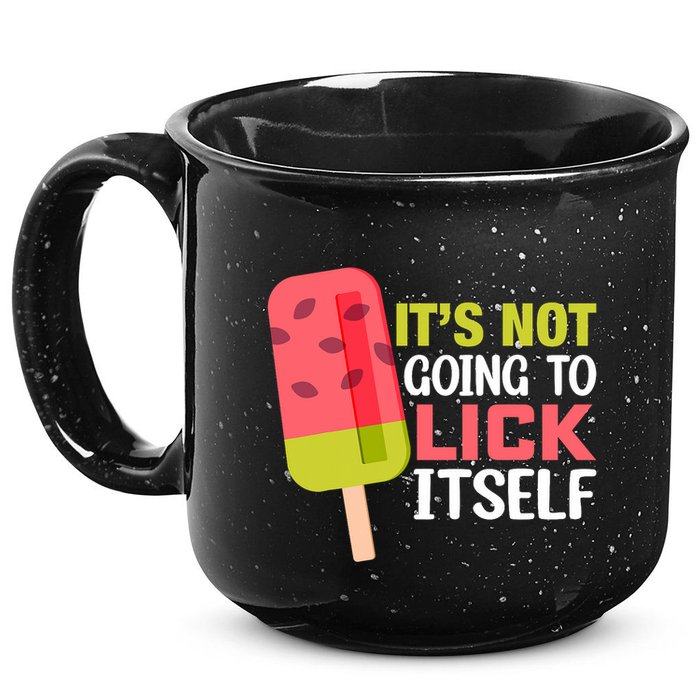 ItS Not Going To Lick Itself Summer Clothes Ice Cream Party 15oz Campfire Ceramic Mug