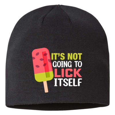 ItS Not Going To Lick Itself Summer Clothes Ice Cream Party Sustainable Beanie