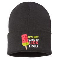 ItS Not Going To Lick Itself Summer Clothes Ice Cream Party Sustainable Knit Beanie