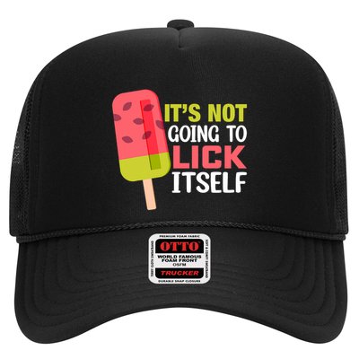 ItS Not Going To Lick Itself Summer Clothes Ice Cream Party Trucker Hat