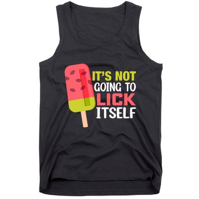 ItS Not Going To Lick Itself Summer Clothes Ice Cream Party Tank Top