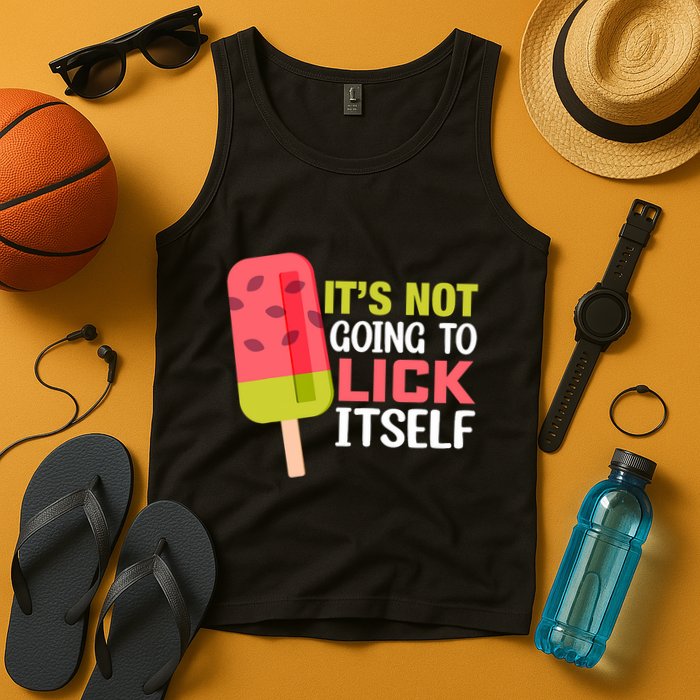 ItS Not Going To Lick Itself Summer Clothes Ice Cream Party Tank Top