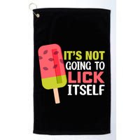 ItS Not Going To Lick Itself Summer Clothes Ice Cream Party Golf Towel