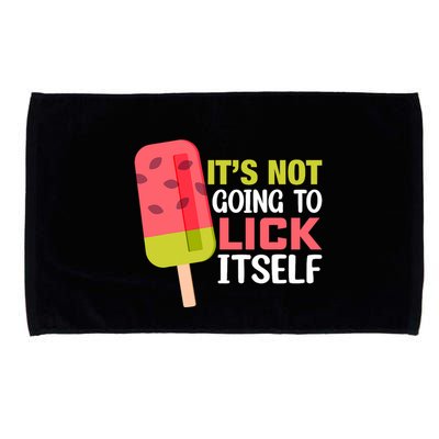ItS Not Going To Lick Itself Summer Clothes Ice Cream Party Microfiber Hand Towel
