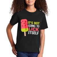 ItS Not Going To Lick Itself Summer Clothes Ice Cream Party Kids T-Shirt