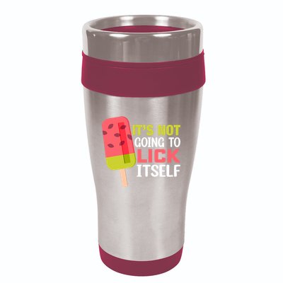 ItS Not Going To Lick Itself Summer Clothes Ice Cream Party 16oz Travel Tumbler