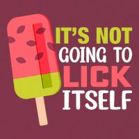 ItS Not Going To Lick Itself Summer Clothes Ice Cream Party 16oz Travel Tumbler