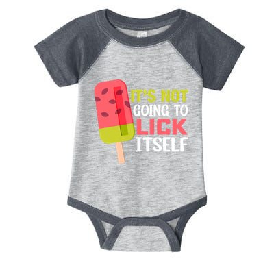 ItS Not Going To Lick Itself Summer Clothes Ice Cream Party Infant Baby Jersey Bodysuit