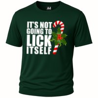 It's Not Going To Lick Itself Funny Candy Cane Christmas Performance Shirt