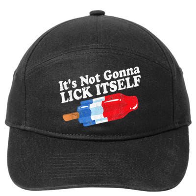 It's not Gonna Lick Itself 4th of July celebration 7-Panel Snapback Hat