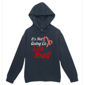 ItS Not Going To Lick Itself Adult Short Sleeve Funny Christmas Urban Pullover Hoodie