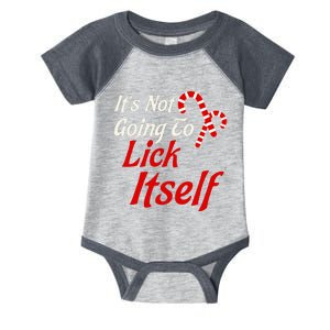 ItS Not Going To Lick Itself Adult Short Sleeve Funny Christmas Infant Baby Jersey Bodysuit