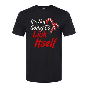 ItS Not Going To Lick Itself Adult Short Sleeve Funny Christmas Softstyle CVC T-Shirt