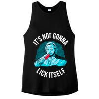 It's Not Gonna Lick Itself Funny Popsicle Ladies PosiCharge Tri-Blend Wicking Tank