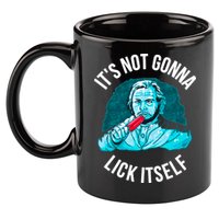It's Not Gonna Lick Itself Funny Popsicle 11oz C Handle Ceramic Mug