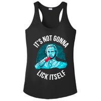 It's Not Gonna Lick Itself Funny Popsicle Ladies PosiCharge Competitor Racerback Tank
