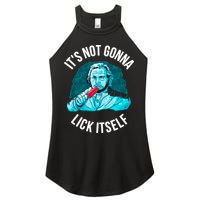 It's Not Gonna Lick Itself Funny Popsicle Women's Perfect Tri Rocker Tank