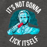 It's Not Gonna Lick Itself Funny Popsicle Vector Backpack