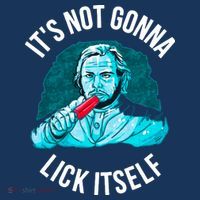 It's Not Gonna Lick Itself Funny Popsicle Cooling Performance Crew T-Shirt