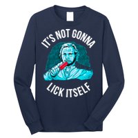 It's Not Gonna Lick Itself Funny Popsicle Long Sleeve Shirt