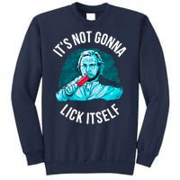 It's Not Gonna Lick Itself Funny Popsicle Sweatshirt