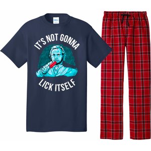 It's Not Gonna Lick Itself Funny Popsicle Pajama Set