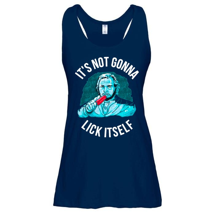 It's Not Gonna Lick Itself Funny Popsicle Ladies Essential Flowy Tank