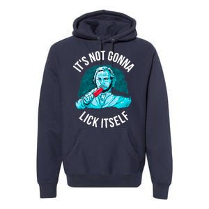 It's Not Gonna Lick Itself Funny Popsicle Premium Hoodie