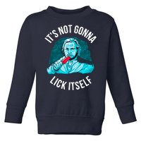 It's Not Gonna Lick Itself Funny Popsicle Toddler Sweatshirt