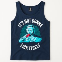 It's Not Gonna Lick Itself Funny Popsicle Tank Top