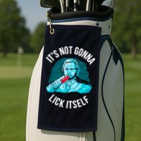 It's Not Gonna Lick Itself Funny Popsicle Golf Towel