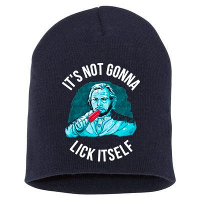 It's Not Gonna Lick Itself Funny Popsicle Short Acrylic Beanie
