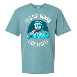 It's Not Gonna Lick Itself Funny Popsicle Sueded Cloud Jersey T-Shirt