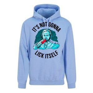 It's Not Gonna Lick Itself Funny Popsicle Unisex Surf Hoodie