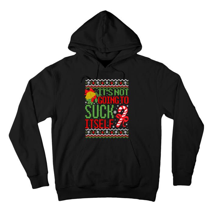 ItS Not Going To Suck Itself Dirty Ugly Christmas Funny Sweatshirt Tall Hoodie